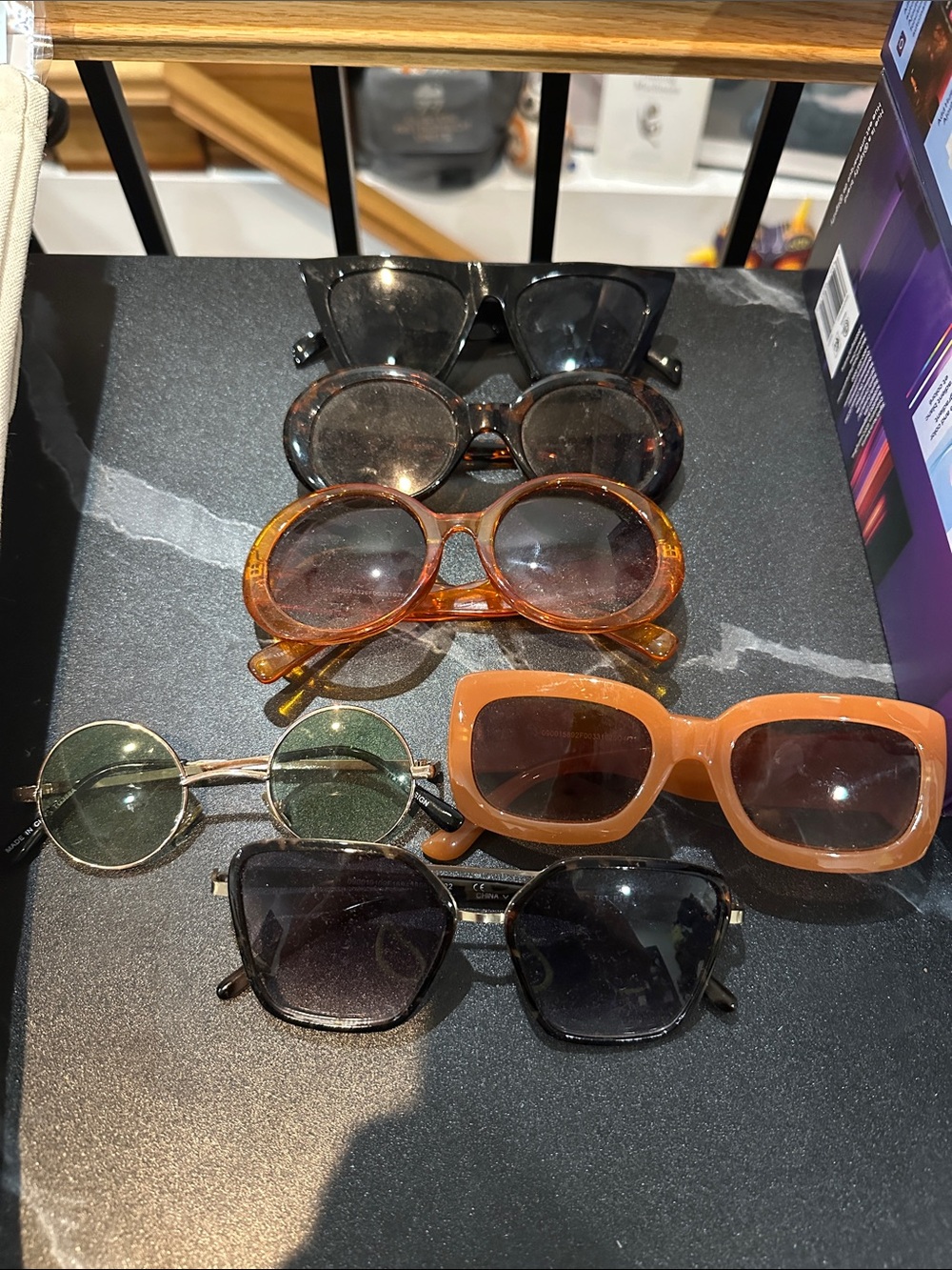Stylish Orange Square Sunglasses for Women - Fashion Accessory
